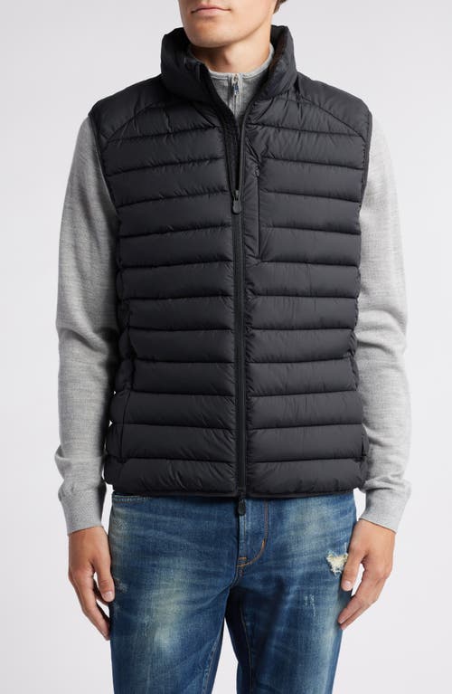 Shop Save The Duck Rhus Quilted Puffer Vest In Black