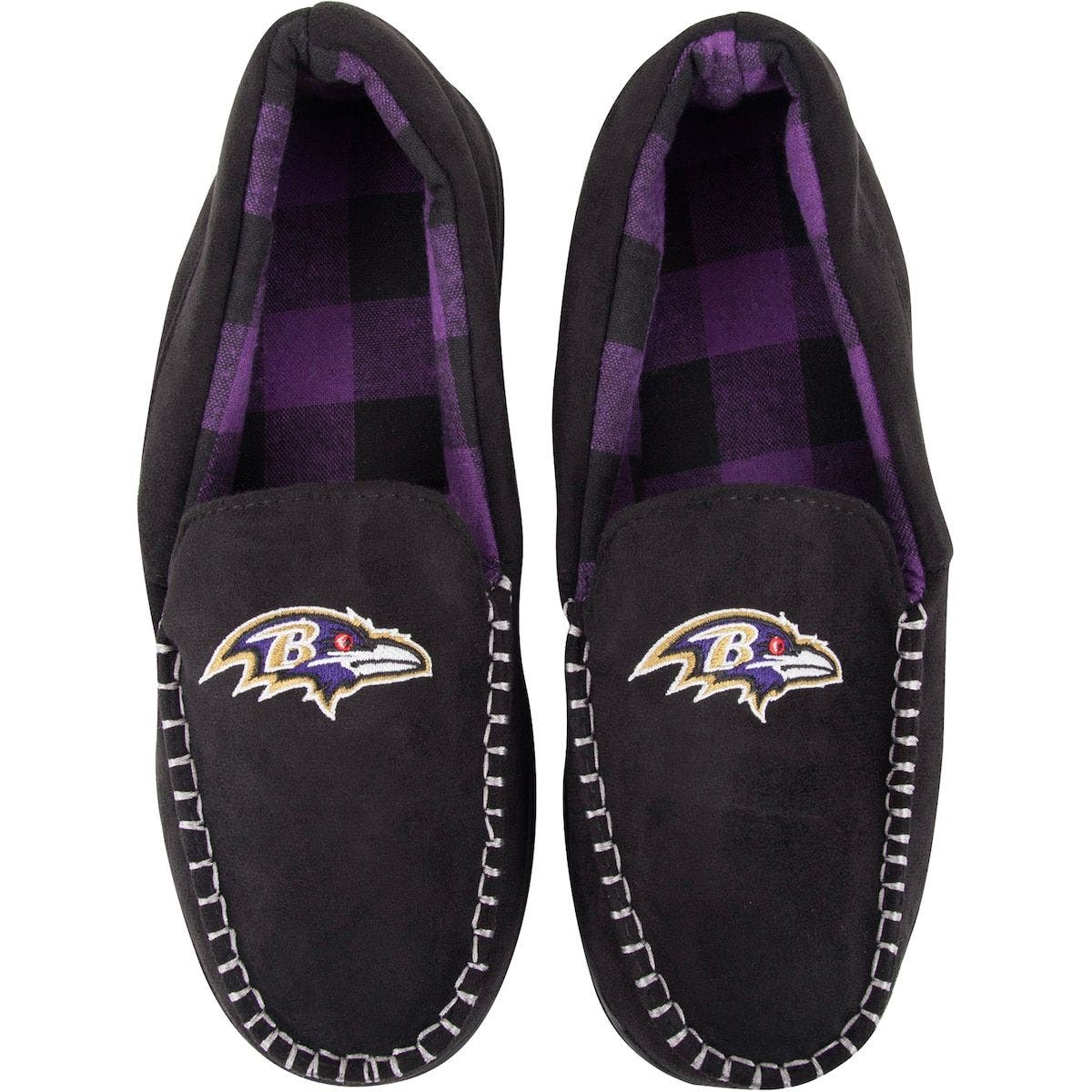 men's baltimore ravens slippers