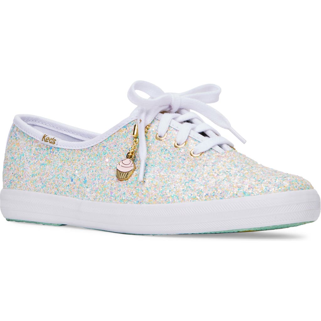 Keds ® X Magnolia Bakery Champ Sneaker In White/multi Glittr