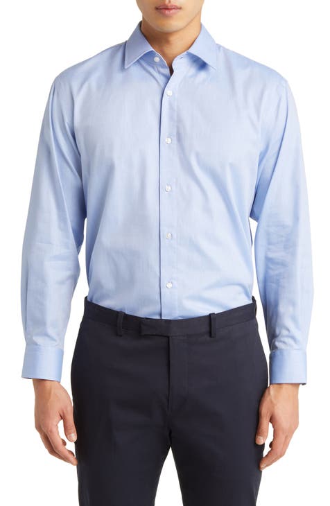 St. Louis Blues Antigua Long Sleeve Button Shirt L Cotton Poly NWT