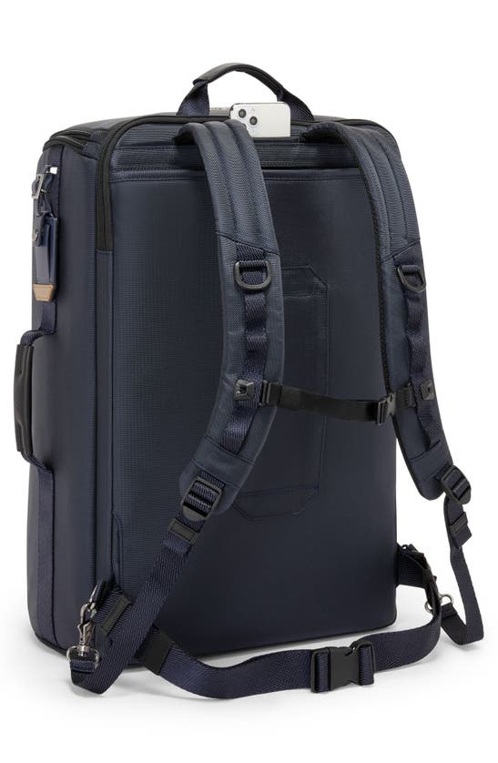 Tumi Alpha Bravo Endurance Convertible Backpack In Midnight Navy/khaki ...