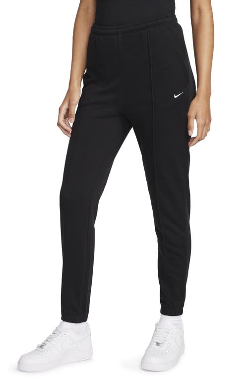 Chill Terry Sweatpants in Black/Sail