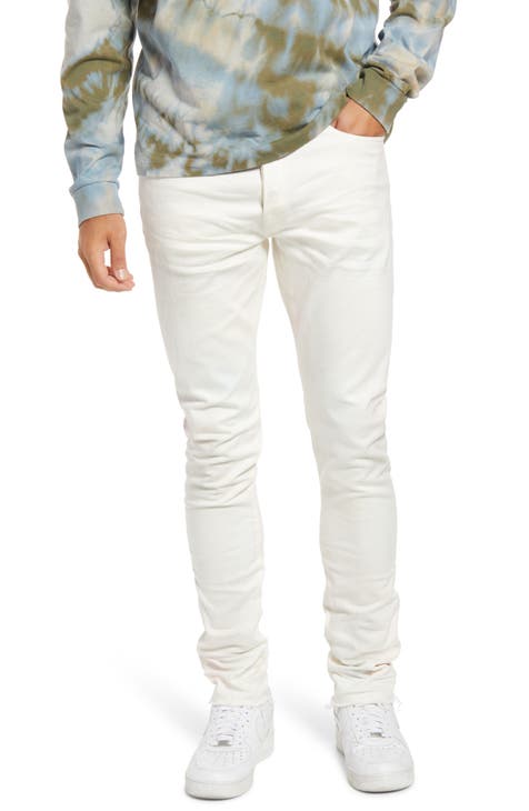 White Designer Pants for Men