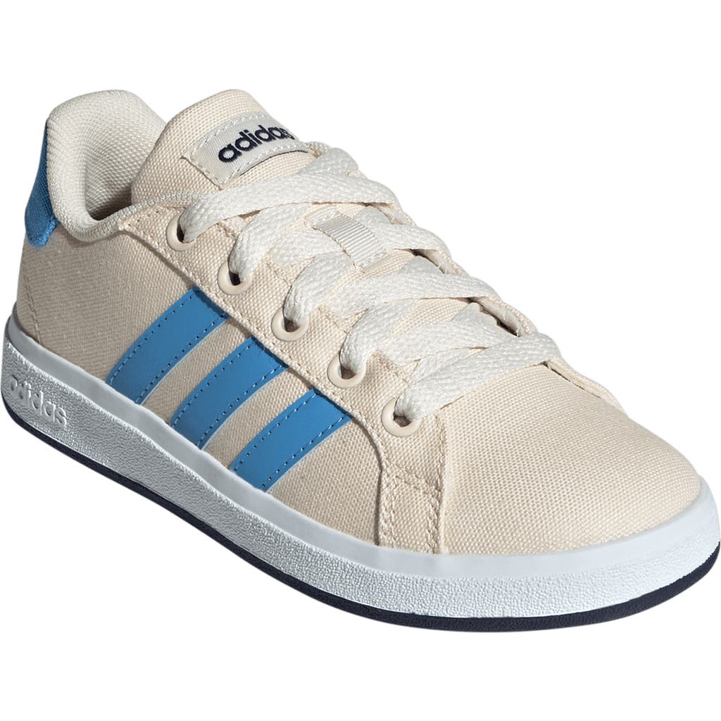 Adidas Originals Adidas Kids' Grand Court 2.0 Sneaker In White/blue/navy