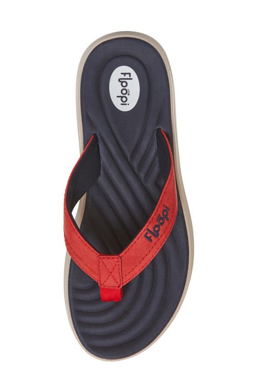 Floopi Cushion Flip Flop Sandal In Navy