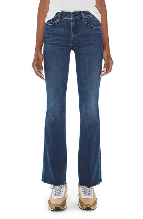 Kitty Two-tone double-waisted jeans - Jeans