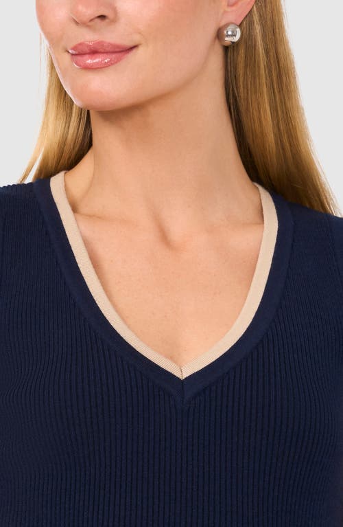 Shop Halogenr Halogen(r) Sleeveless Sweater In Classic Navy Blue