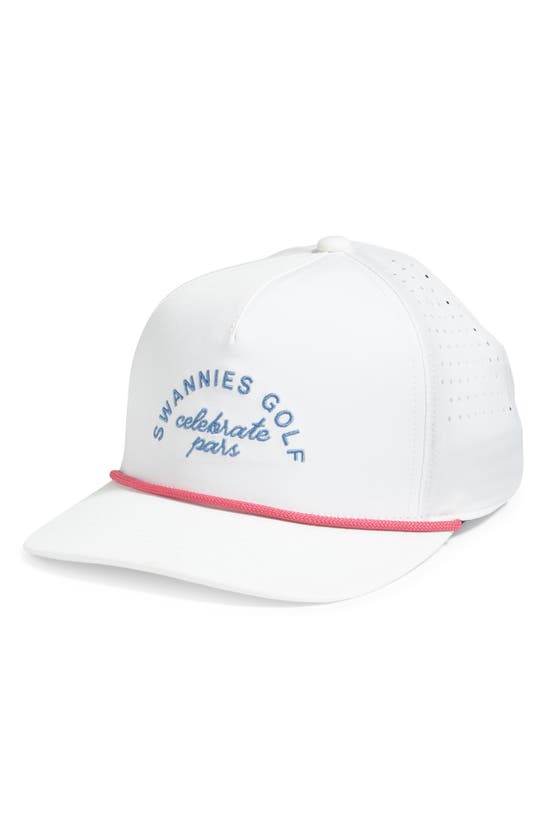 Shop Swannies Reynolds Golf Cap In White