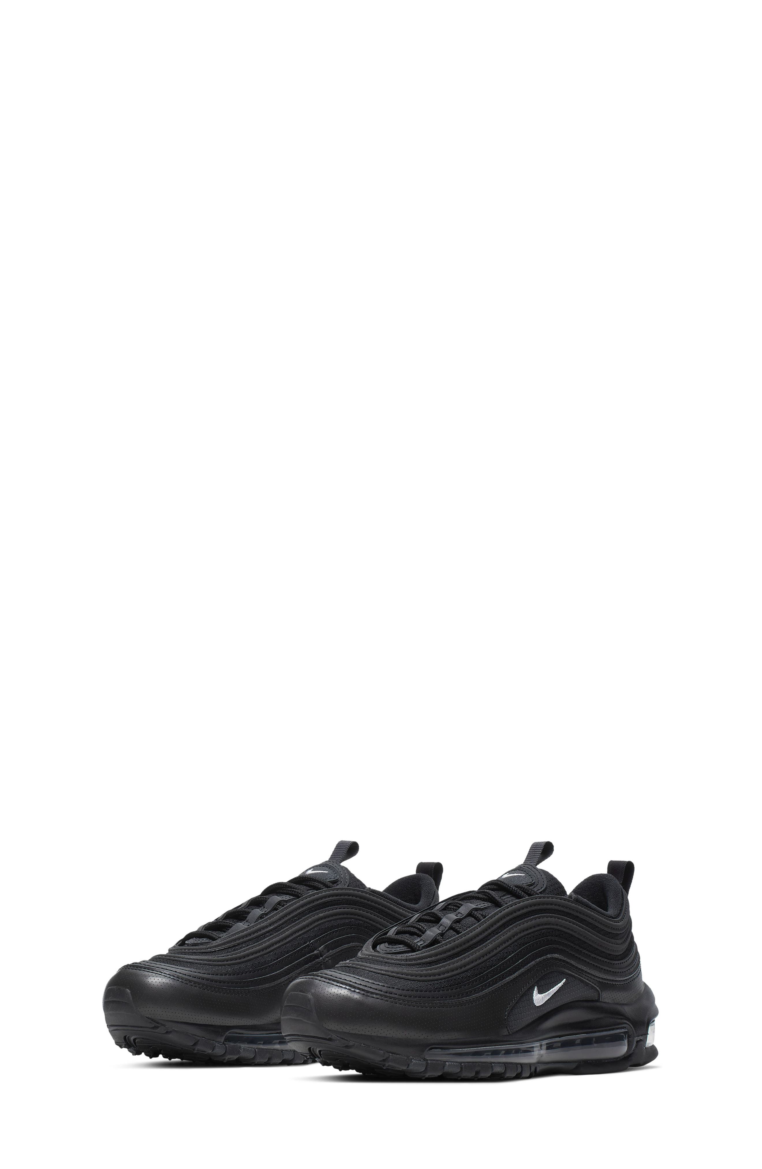 all black youth shoes