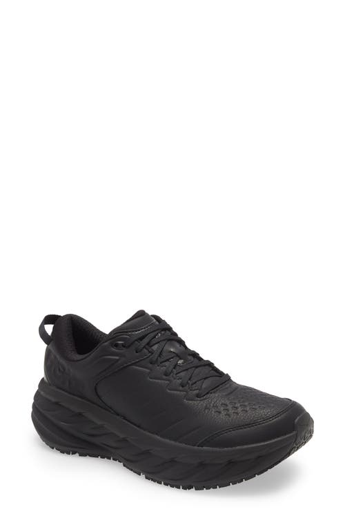 Hoka Mach X Caged Running Shoes In Black/black