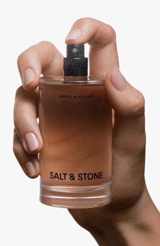 Salt & Stone Santal & Vetiver Body And Hair Fragrance Mist 3.4 oz / 100 ml In Santal And Vetiver