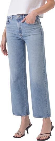 AGOLDE Harper Ankle Wide Leg Jeans Nordstrom