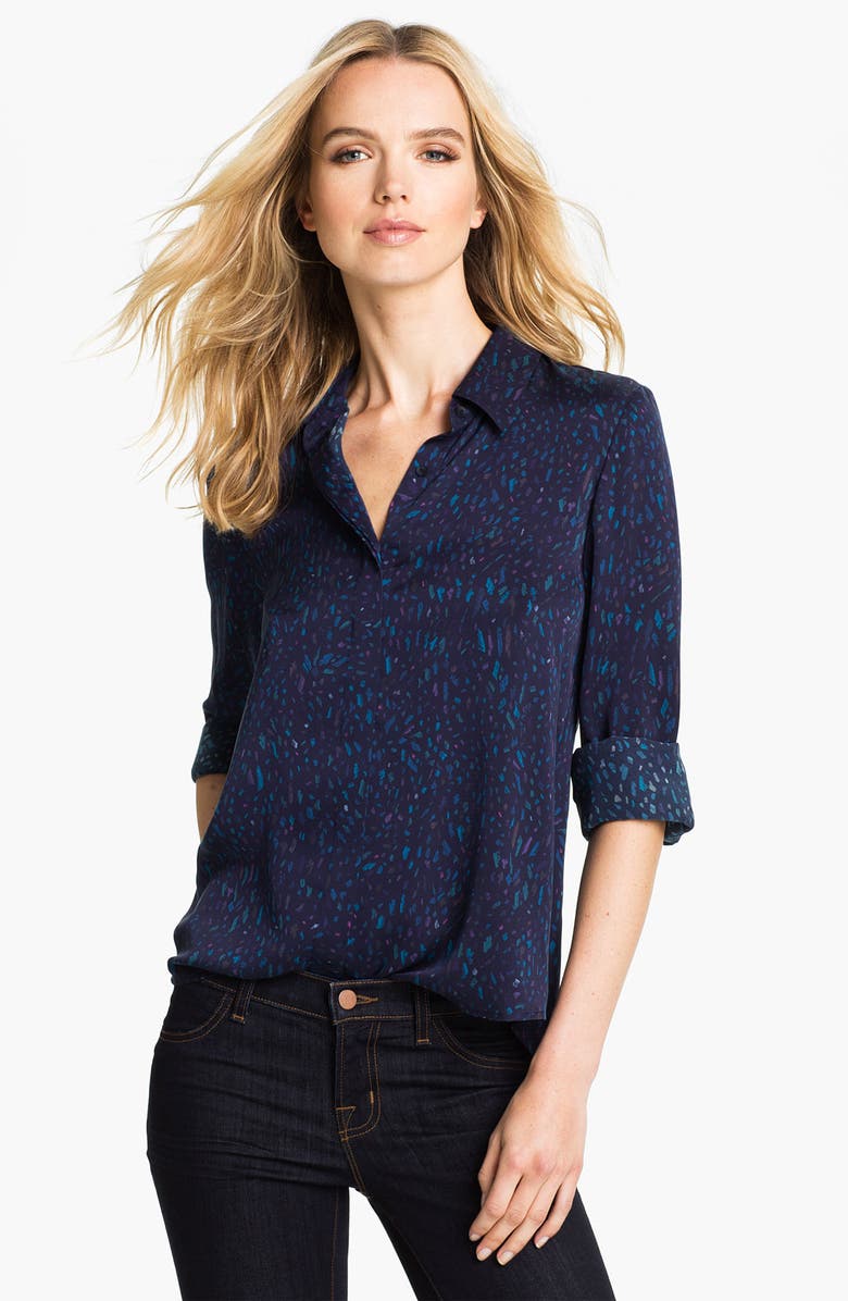 Theory 'Earla' Silk Blouse (Online Exclusive) | Nordstrom