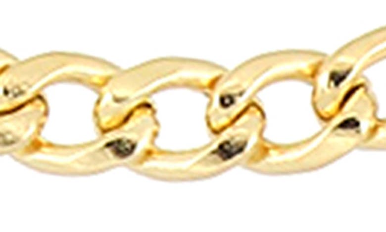 Shop Bony Levy 14k Gold Figaro Chain Bracelet In 14k Yellow Gold