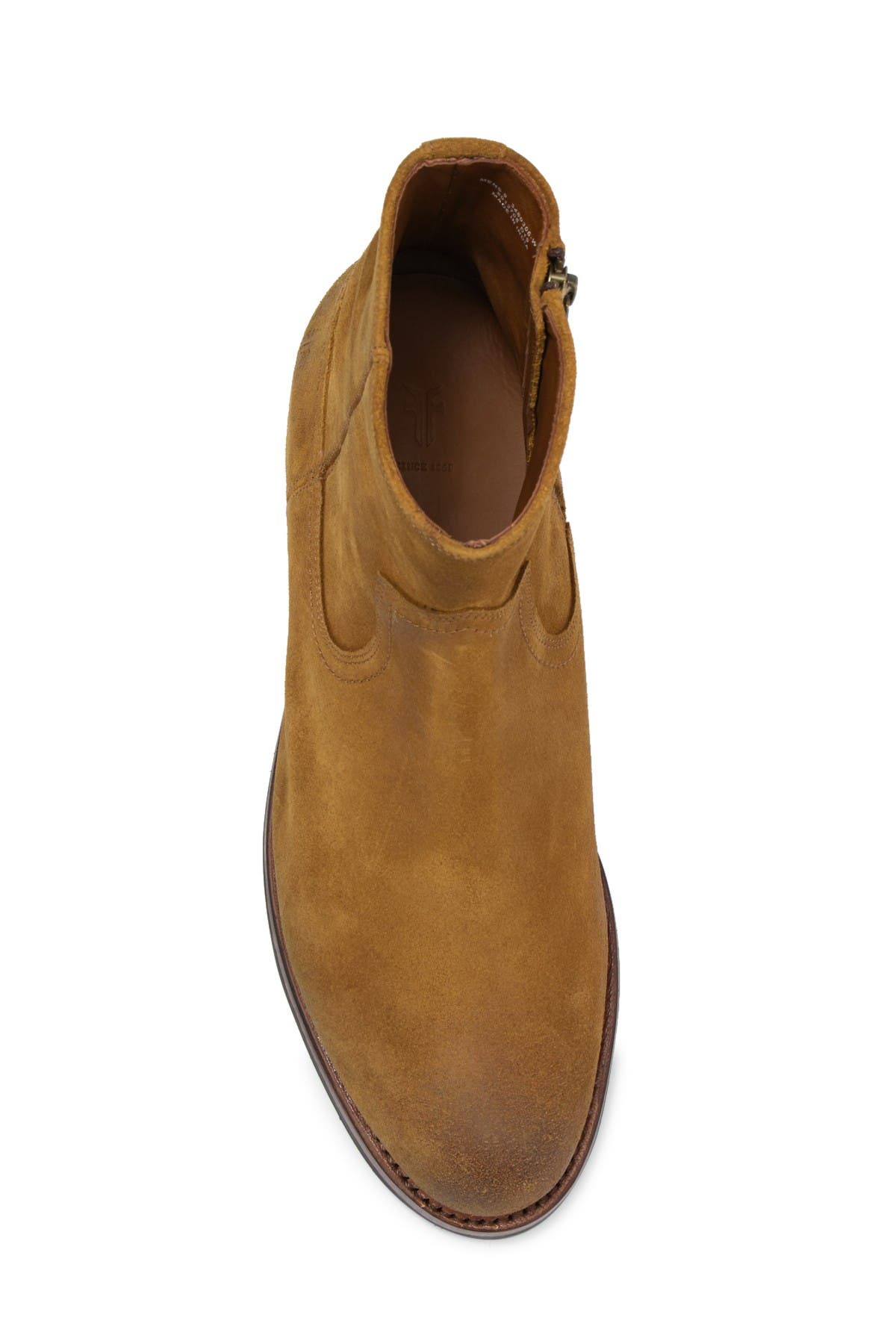 frye sawyer inside zip boot