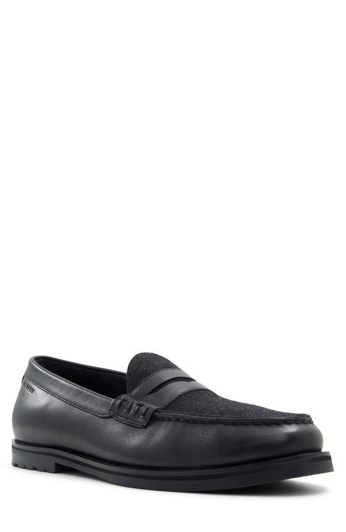 Ted Baker London Parkhill Penny Loafer in Other Black 