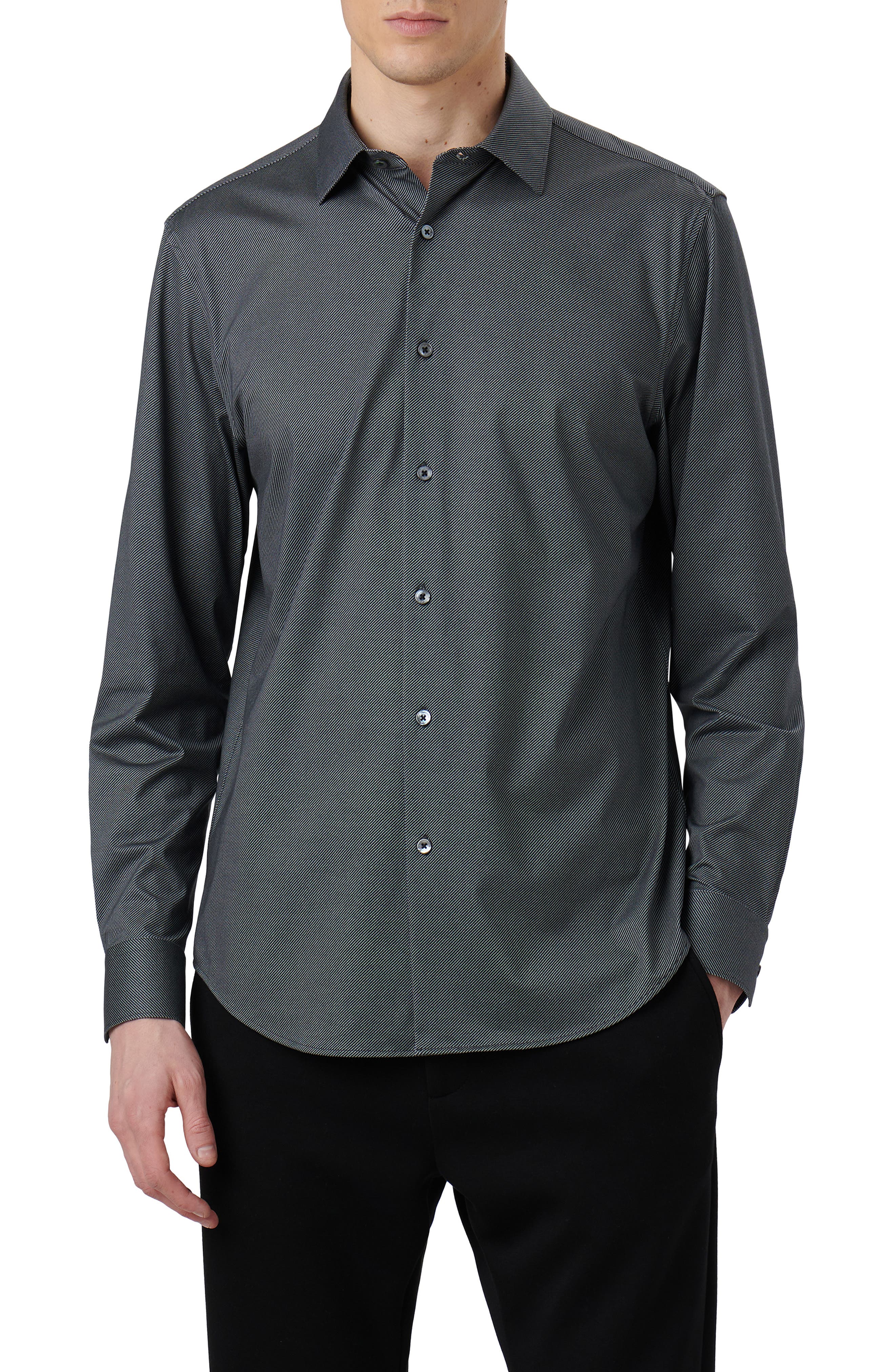 Men's Grey Button Down & Dress Shirts | Nordstrom