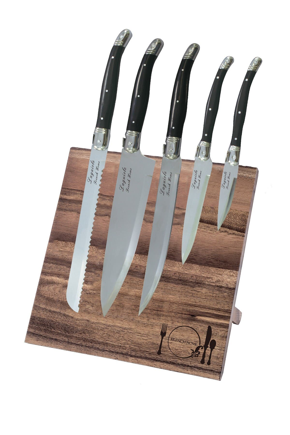French Home 5-piece Laguiole Kitchen Knife Set