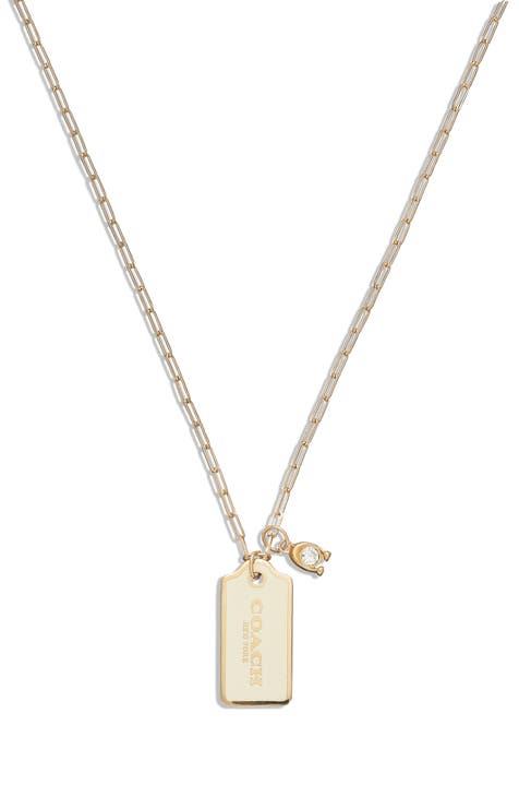 Women's COACH Necklaces Women's COACH Necklaces