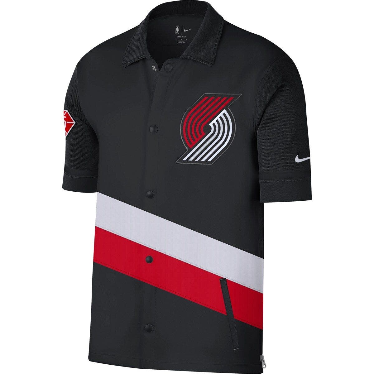 Nike Men's Nike Black/Red Portland Trail Blazers 2021/22 City Edition