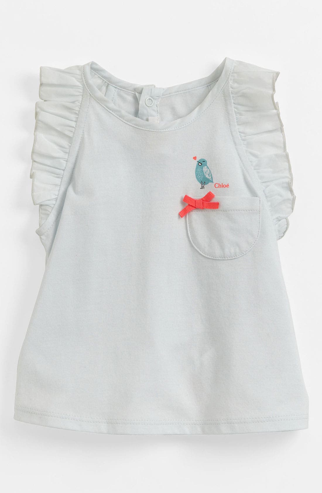 Chloé Ruffle Sleeve Tank Top (Baby) Nordstrom