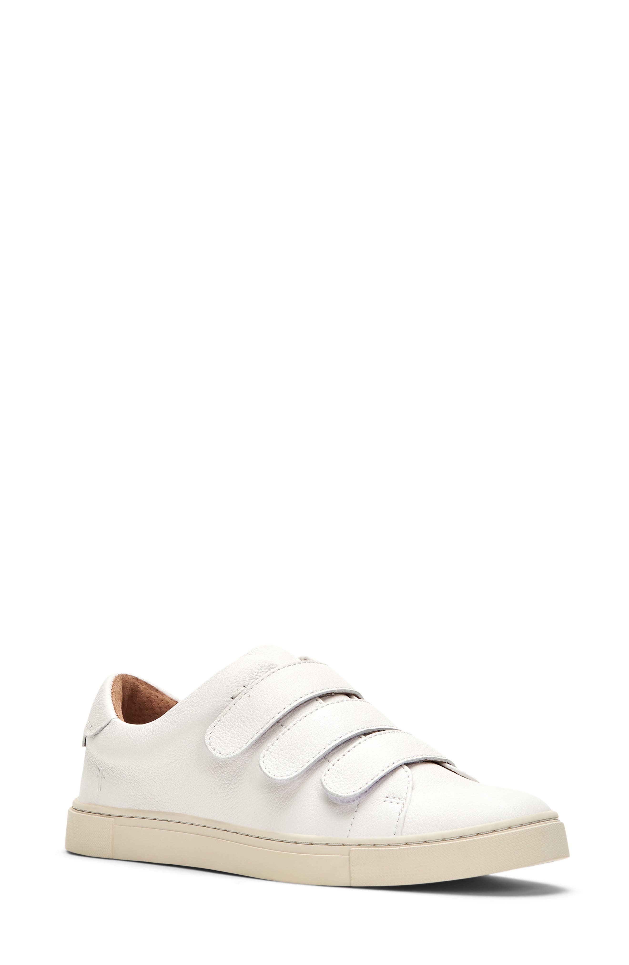 Women's Frye Ivy Strap Sneaker, Size 6 M - White