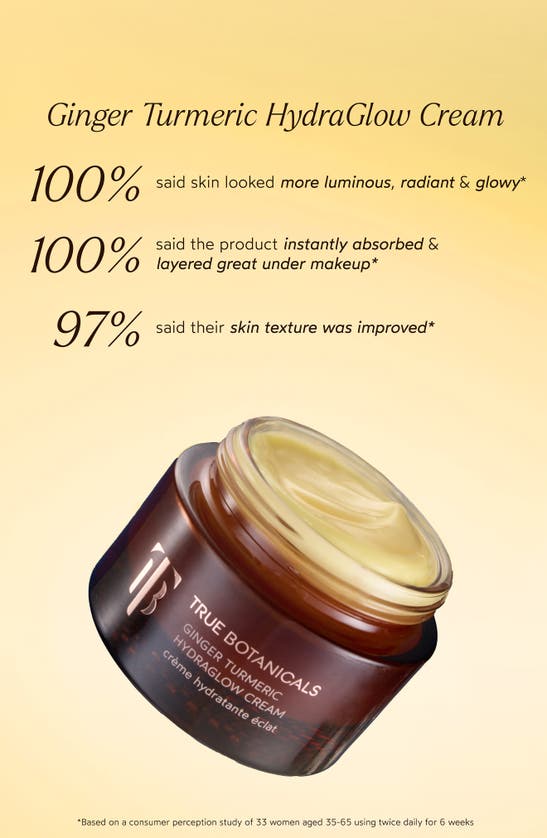 True Botanicals Ginger Turmeric Hydraglow Cream