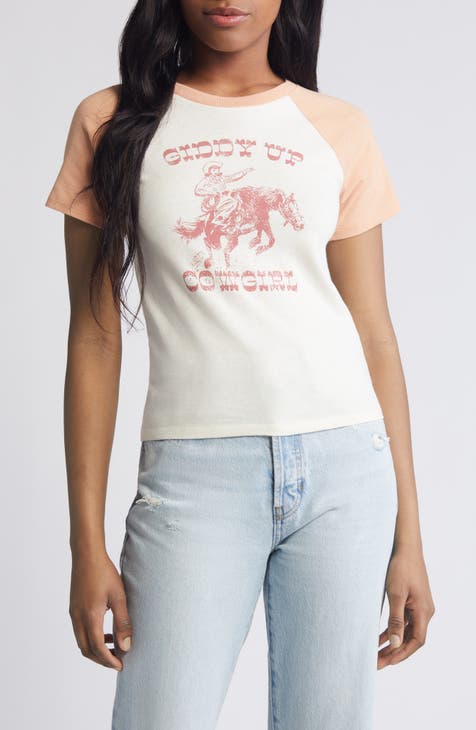 Giddy Up Cowgirl Graphic T-Shirt
