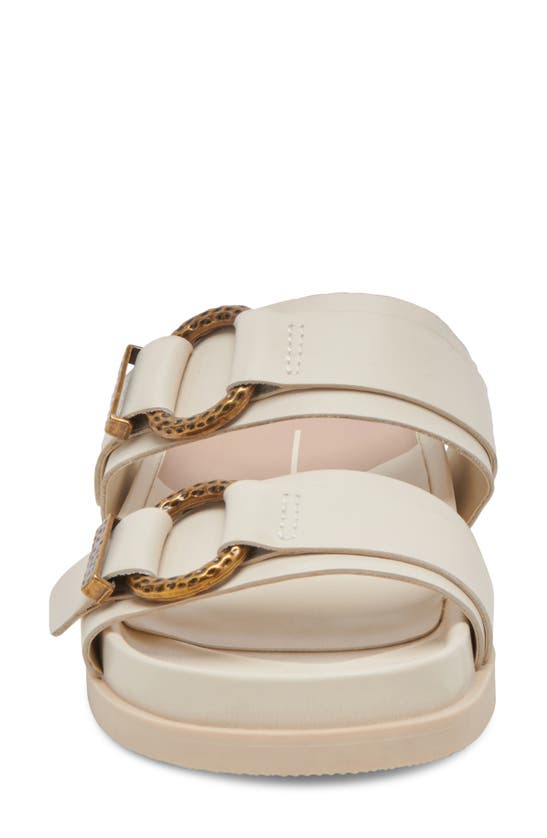 Dolce Vita Soya Platform Sandal In Off White Leather