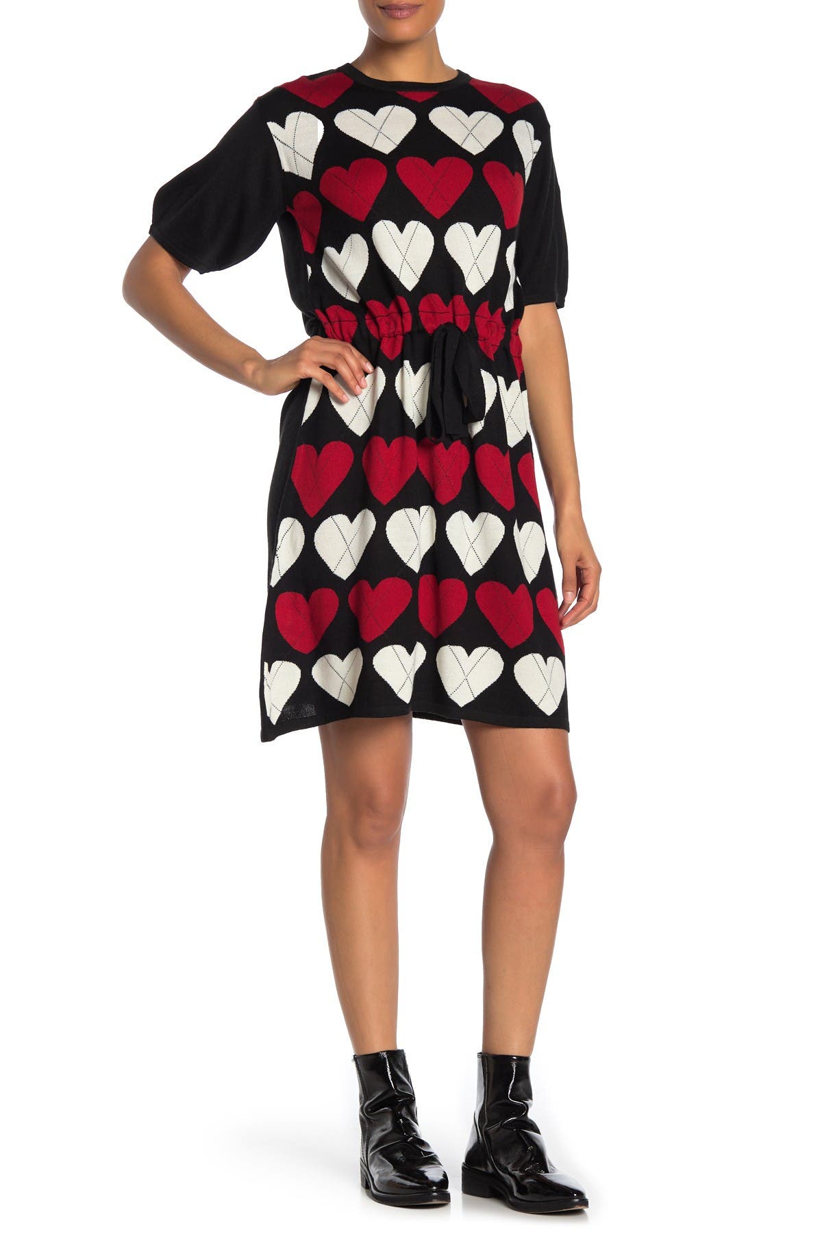 LOVE Moschino | Heart Sweater Dress 