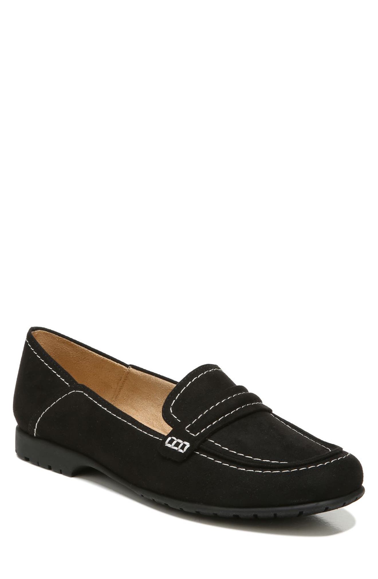 nordstrom rack black loafers