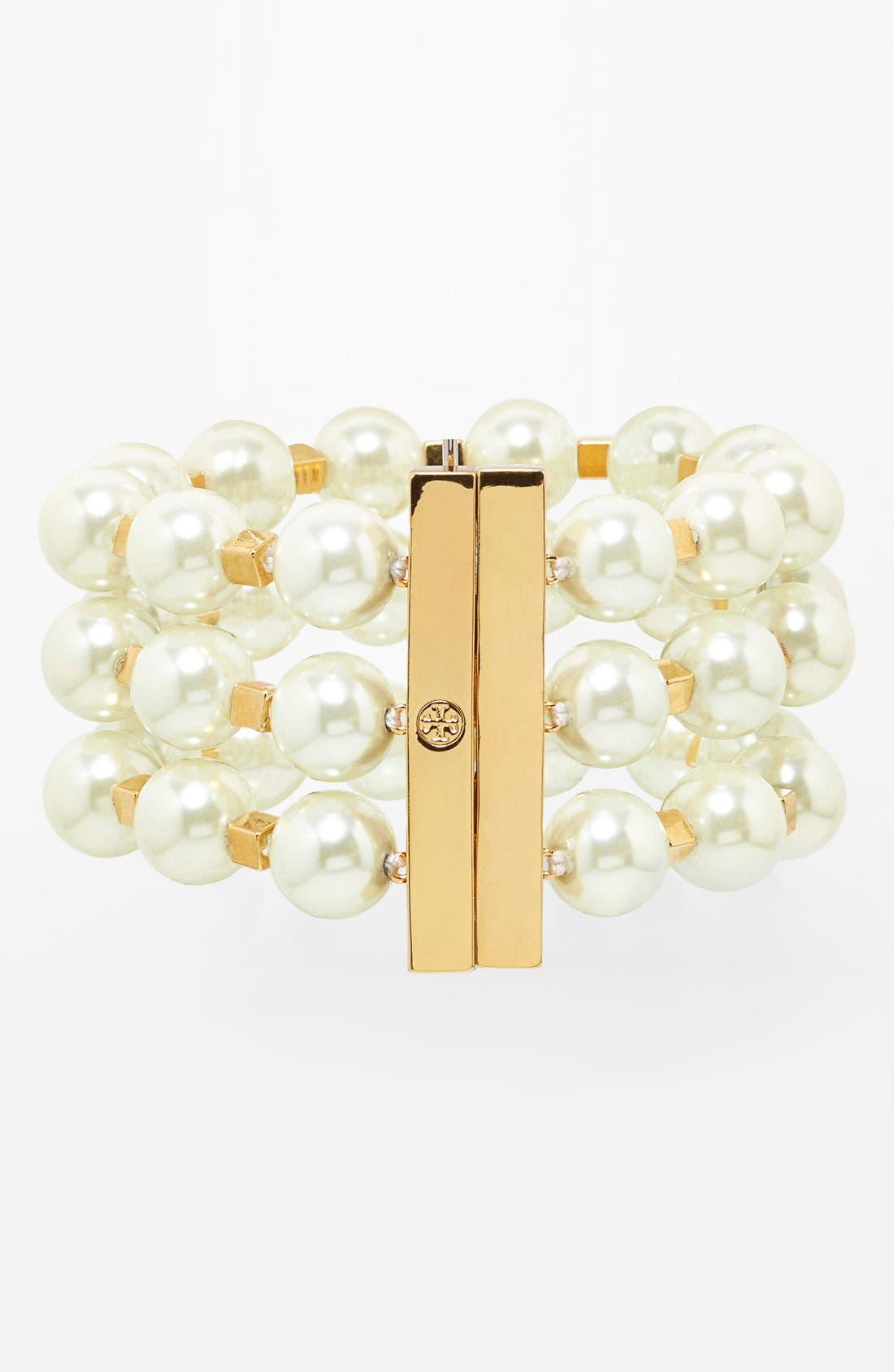 Tory Burch 'Tilde' Wide Pearl Bracelet Nordstrom