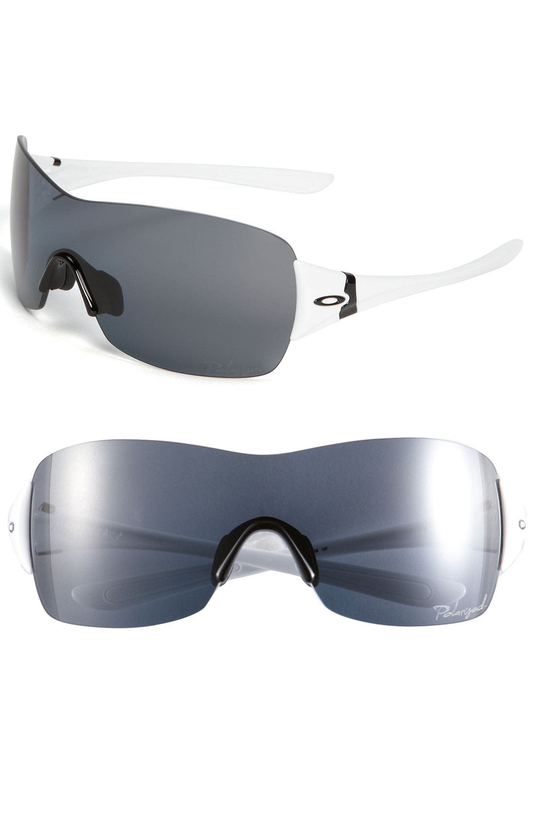 Oakley 'Miss Conduct™' Polarized Rimless Shield Sunglasses Nordstrom