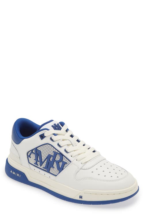 Shop Amiri Classic Low Top Sneaker In White Blue