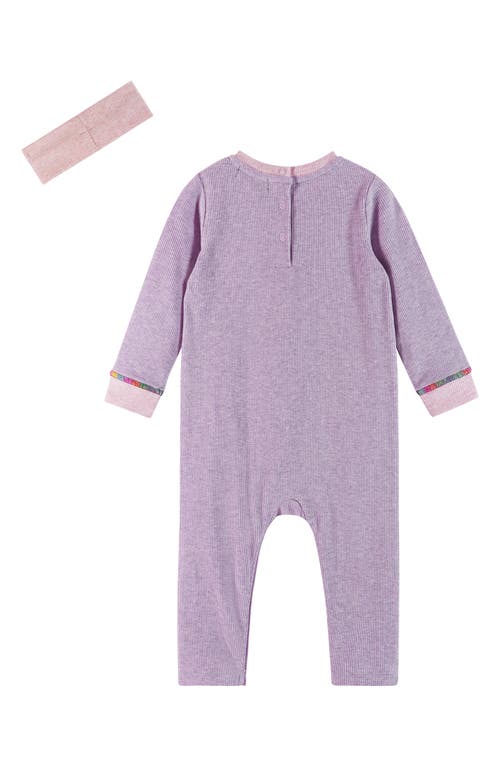 ANDY & EVAN ANDY & EVAN SMILEY® ROMPER & HEADBAND SET