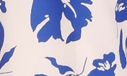 Petal And Pup Petal & Pup Lulu Floral Print Wide Leg Jumpsuit In Blue