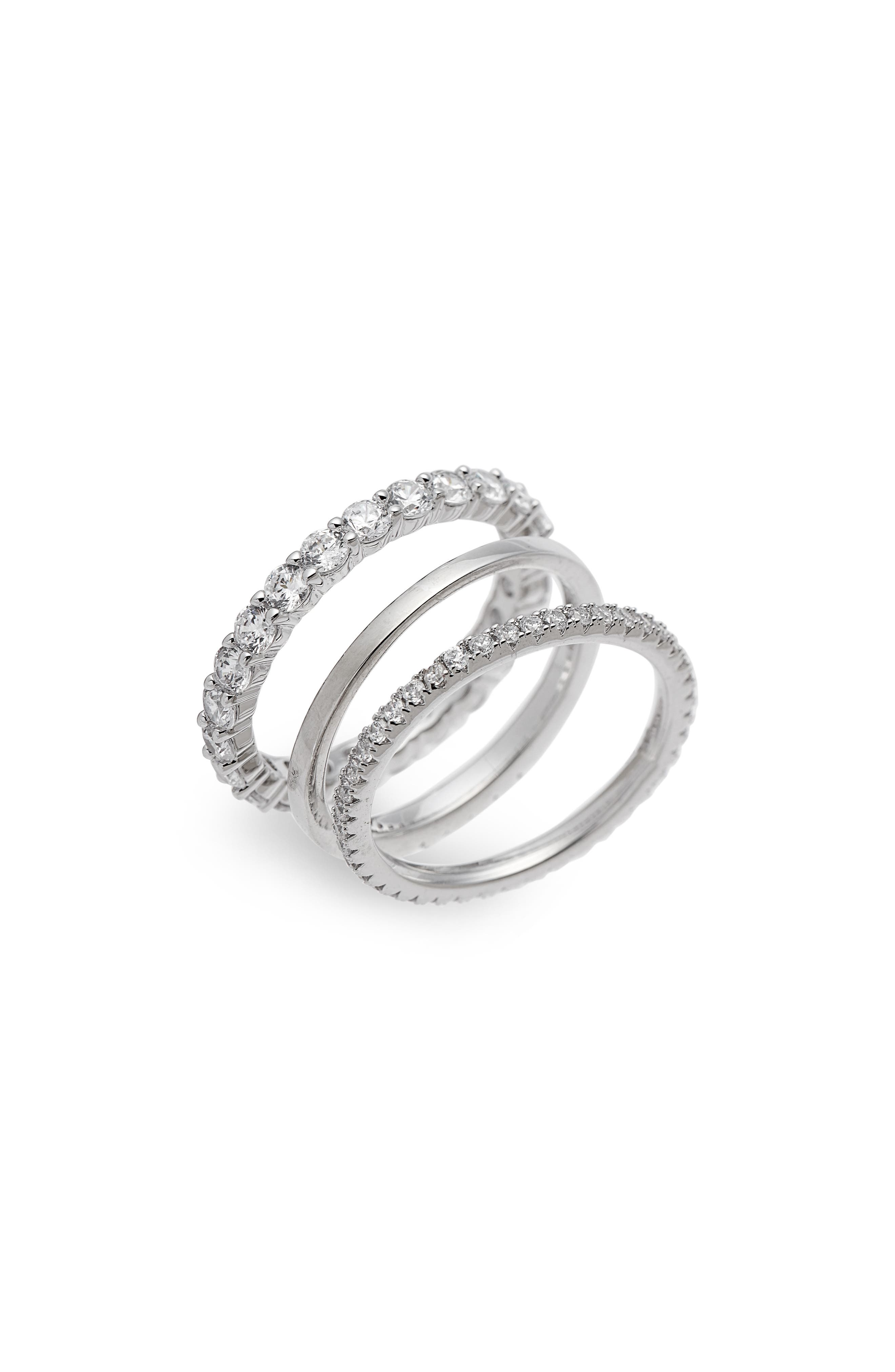 Nordstrom Set of 3 Stacking Rings Nordstrom