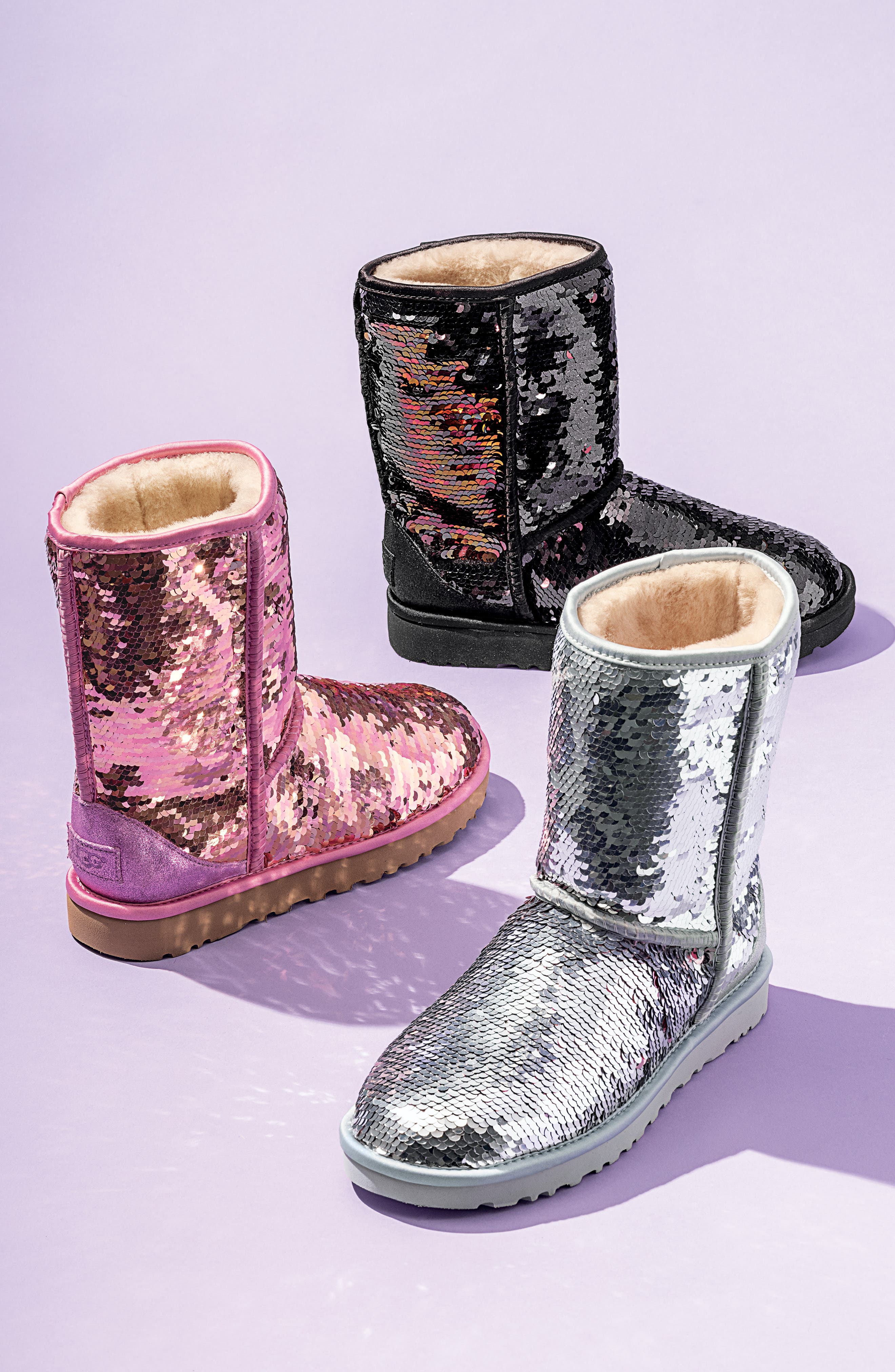 sequin ugg boots