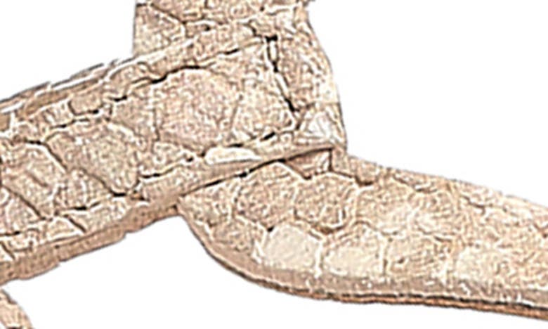 Shop Donald Pliner Emilia Snakeskin Embossed Gladiator Sandal