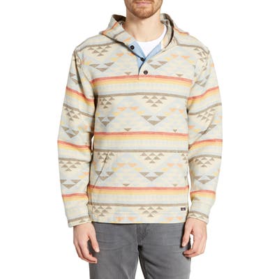 Faherty Blanket Baja Hoodie, Orange