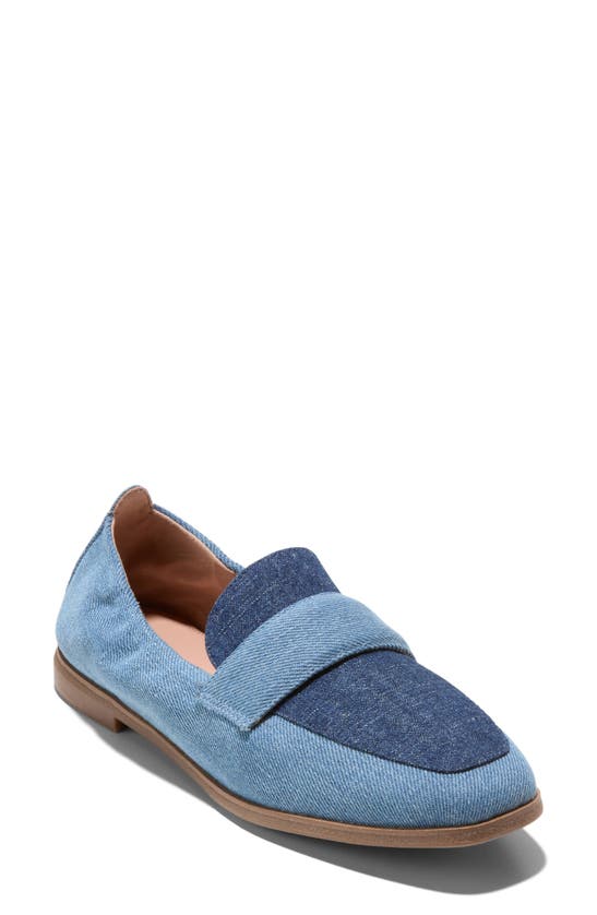 Cole Haan Trinnie Loafer In Blue