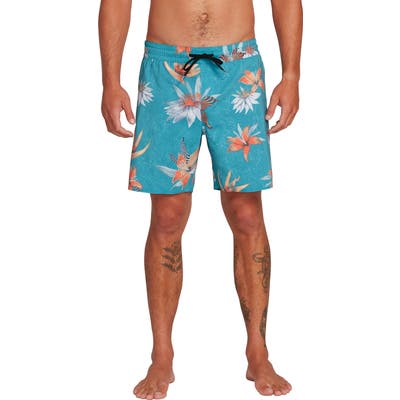 Volcom Sand Bar Board Shorts, Blue