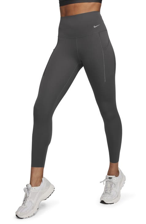 LDZYXY Grey Leggings for Women UK Leggings with Pockets Workout