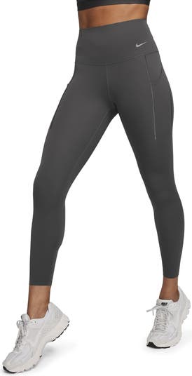 Leggings: Nike One 7/8 Tight- Iron Grey - The Westminster Schools
