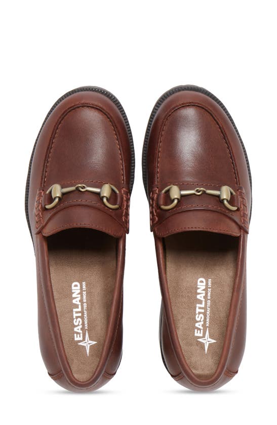 Eastland Gwen Platform Loafer In Brown