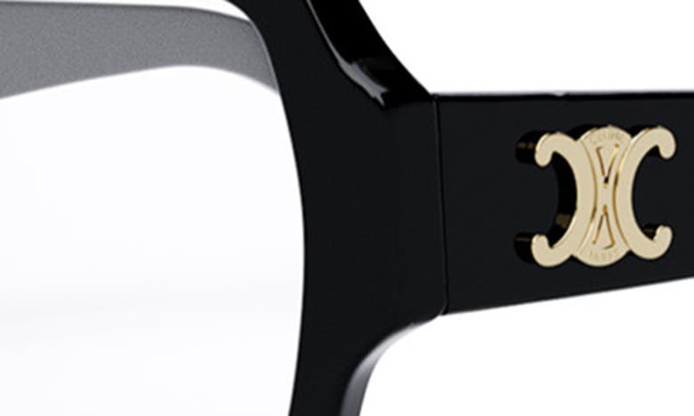 CELINE CELINE TRIOMPHE 52MM SQUARE READING GLASSES