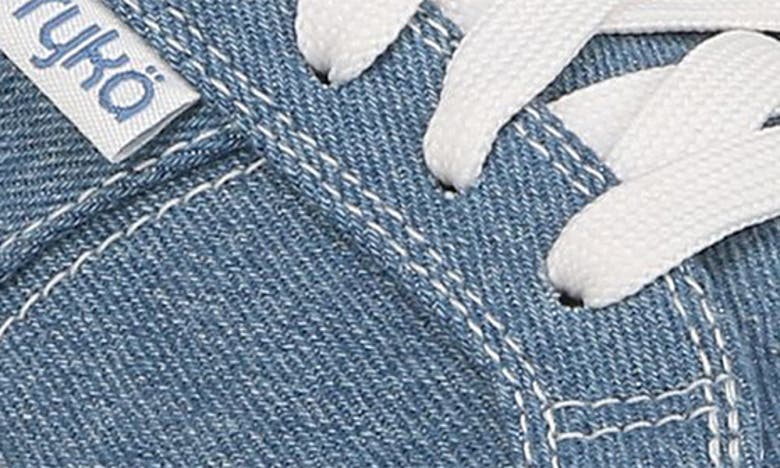 Ryka Viv Classic Low Top Sneaker In Blue Denim