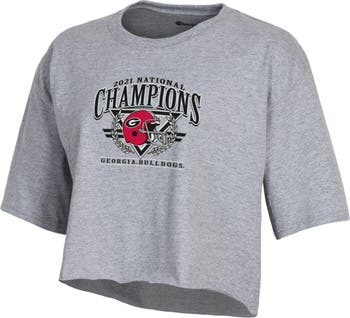 Georgia Bulldogs x Atlanta Braves Fanatics Branded 2021 State of Champions  T-Shirt - Black