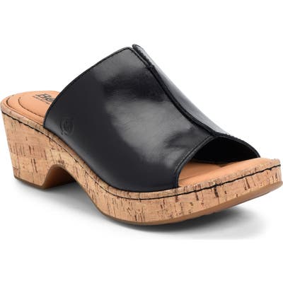 B?rn Asho Slide Sandal, Black