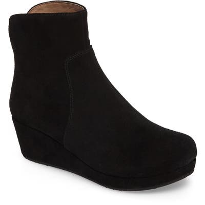 Chocolat Blu Yarden Wedge Bootie, Black